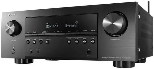 Alt view image 2 of 4 - Denon - AVR-S960H 8K Ultra HD 7.2 Channel (90 Watt X 7) AV Receiver - Built for Gaming, Music Streaming - Black