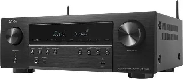 Alt view image 2 of 4 - Denon - AVR-S660H 5.2 Ch AVR, Advanced 8K Upscaling, 3D Audio - Dolby TrueHD, DTS:HD Master, Amazon Alexa - Black
