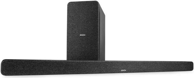 Denon DHT-S517 Soundbar with Wireless Subwoofer and Dolby Atmos, Bluetooth  - Black