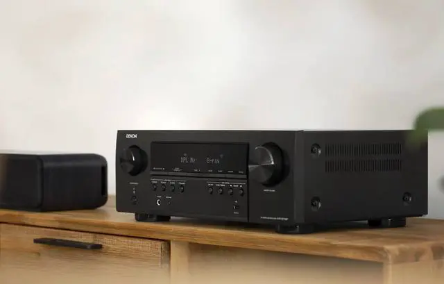Alt view image 6 of 6 - Denon - AVR-S570BT 70W 5 Ch Bluetooth Capable HDR Compatible 8K Ultra HD AV Home Theater Receiver - Black