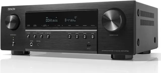 Alt view image 4 of 6 - Denon AVR-S770H 7.2 Ch. 75W 8K AV Receiver with HEOS® Built-in - Black