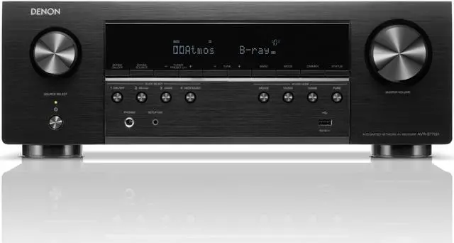 Alt view image 5 of 6 - Denon AVR-S770H 7.2 Ch. 75W 8K AV Receiver with HEOS® Built-in - Black