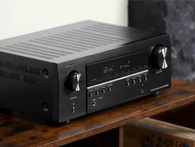Alt view image 8 of 8 - Denon AVR-S670H 5.2 Ch. 75W 8K AV Receiver with HEOS® Built-in (Black)
