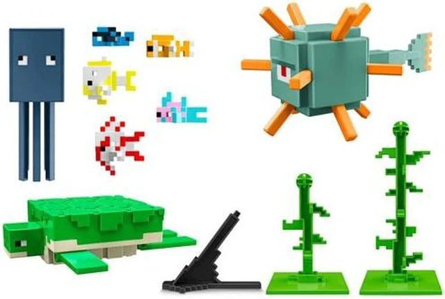 Main image of Minecraft Saves The Seas 3.25In Pack
