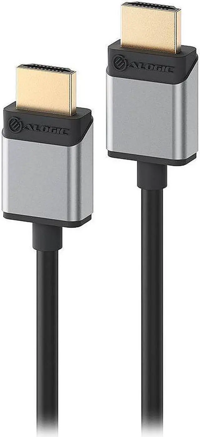 Main image of Alogic SSULHD02-SGR 6.56 ft. (2.0m) Space Grey Slim Super Ultra 8K HDMI to HDMI Cable - Male to Male Male to Male