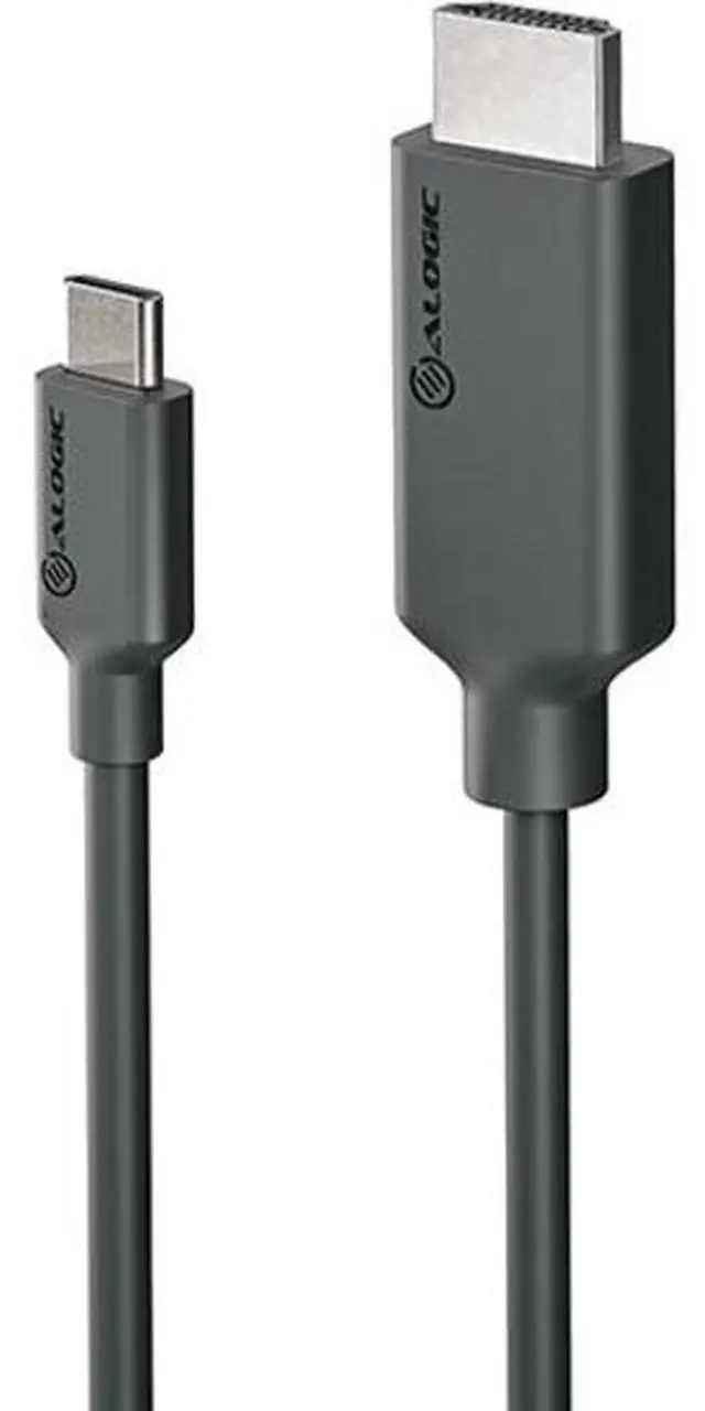 Alt view image 2 of 3 - Alogic Elements Series USB-C to HDMI Cable with 4K Support - Male to Male - 6.56 ft - 18 Gbit/s - Supports up to 4096 x 2160 - EL2UCHD-02