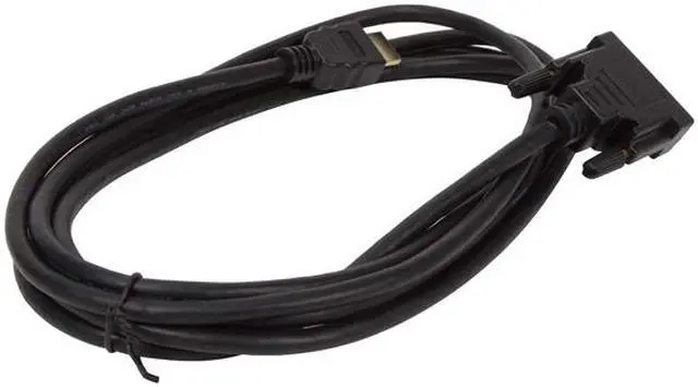 Alt view image 2 of 2 - Nippon Labs DVI-3-HDMI-2P 10 ft. HDMI Male to DVI-D Adapter Cable with Gold-plated Connector, Black (2-Pack)