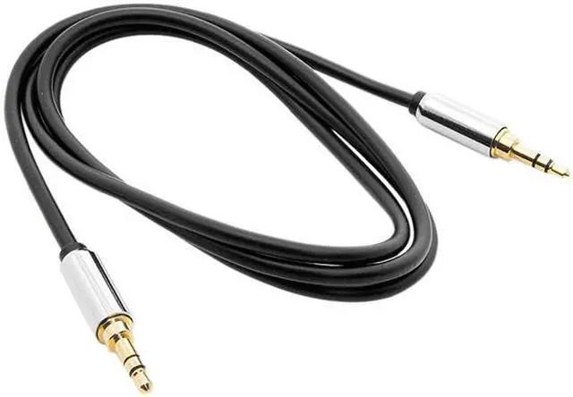 Alt view image 2 of 3 - Nippon Labs SPC-3MM-P 3.5mm Aux Cable, 3 ft. Aux Cord, 3.5mm Male to Male Stereo Premium Audio Cable, Compatible with Headphones, Smartphones, Speakers, Home/Car Stereos & More