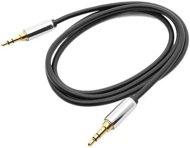 Alt view image 3 of 3 - Nippon Labs SPC-3MM-P 3.5mm Aux Cable, 3 ft. Aux Cord, 3.5mm Male to Male Stereo Premium Audio Cable, Compatible with Headphones, Smartphones, Speakers, Home/Car Stereos & More