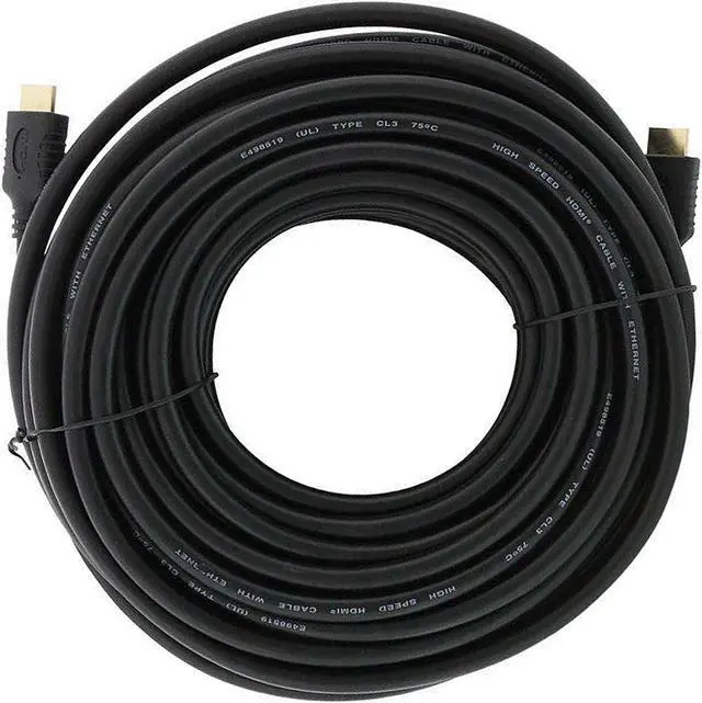 Alt view image 2 of 2 - Nippon Labs 75 ft. 4K HDMI Cable with Booster Support, 75' HDMI 2.0V Support 4K/60Hz 3D 1080P for in-Wall Installation CL3 Rated, 26AWG Bare Copper, Golden Plated HDMI Cord