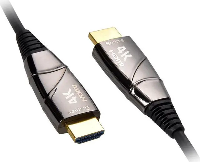 Alt view image 2 of 3 - Nippon Labs 60HDMI-AOC-4K-30 30ft. High Speed AOC (Active optical cable)Fiber Optic HDMI Cable - 4K 60Hz 18Gbps, supports 4K Ultra HD 2160p at 60Hz 4:4:4 format(anti-static bags)