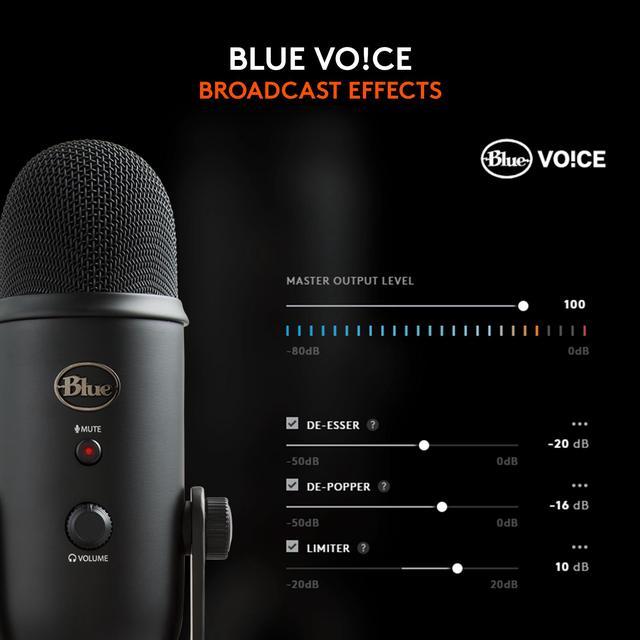 Blue offers Yeti Blackout USB Gaming Microphone