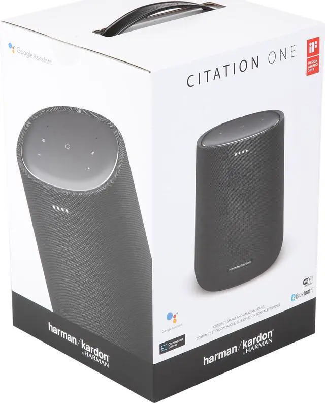 Alt view image 3 of 3 - Harman Kardon Citation Surround Wireless Satellite Speakers - (Pair) Black
