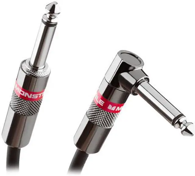 Alt view image 3 of 3 - Monster Classic CLAS-I-21A WW 21 ft. - Angled to Straight 1/4" Plugs Instrument Cables