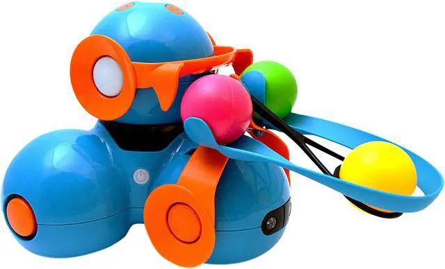 Alt view image 3 of 5 - Wonder Workshop Dash Robot with Bonus Launcher for Dash