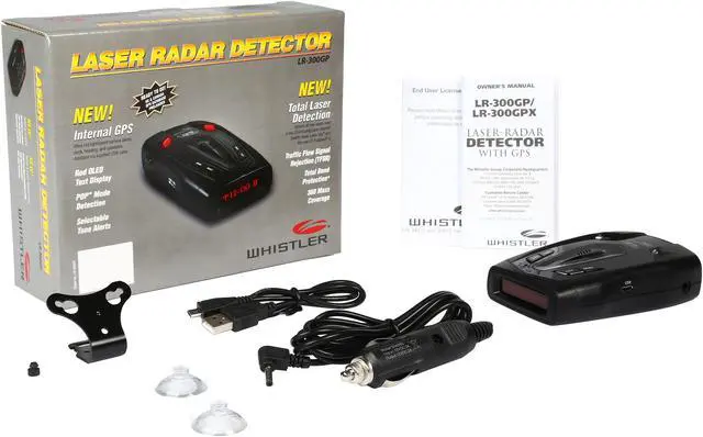 Alt view image 8 of 7 - WHISTLER NUT- LR-300GP Radar Detector