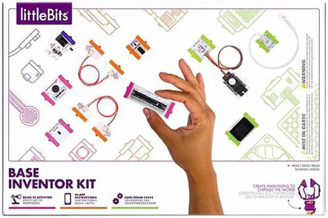 Alt view image 2 of 4 - LittleBits 680-0023 Base Inventor Kit