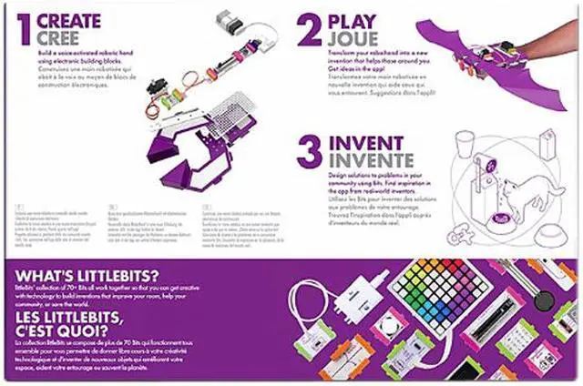 Alt view image 3 of 4 - LittleBits 680-0023 Base Inventor Kit