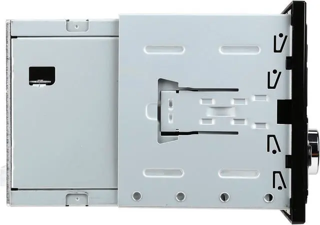 Alt view image 3 of 7 - Power Acoustik PCD-42B Double-DIN In-Dash CD/MP3/USB Car Stereo w/ Bluetooth
