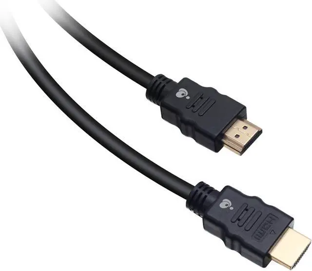 Alt view image 2 of 3 - IOGEAR 3.3 ft. Black Certified Premium 4K HDMI Cable Male to Male