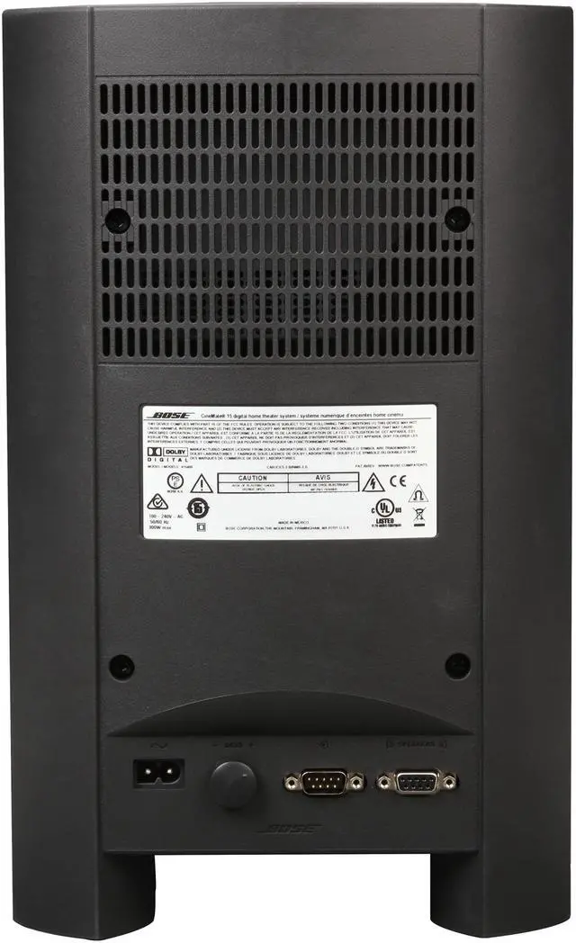 Alt view image 5 of 11 - Bose CineMate 15 Home Theater Speaker System, Black