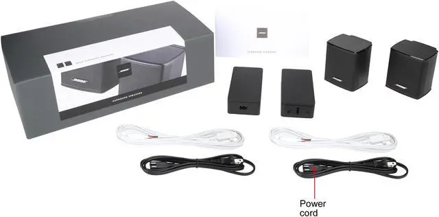 Alt view image 6 of 6 - Bose Surround Speakers 120-Watt Wireless Home Theater Speakers (Pair) - Black