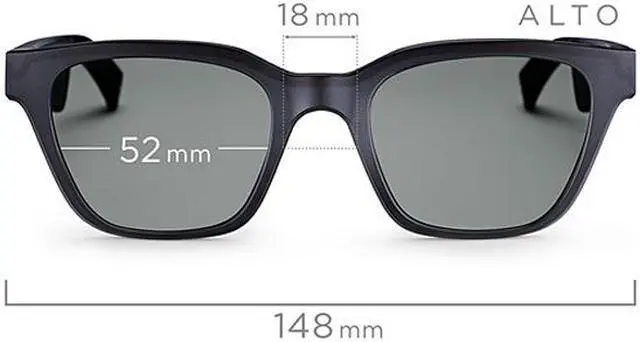 Alt view image 4 of 6 - BOSE 833416-0100 Frames Alto Audio Sunglasses