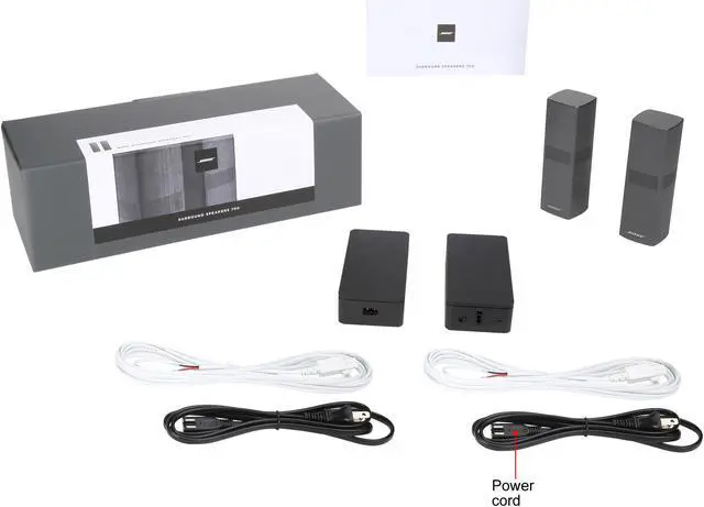 Alt view image 7 of 6 - Bose Surround Speakers 700 Wireless Satellite Bookshelf Speakers (Pair) - Black