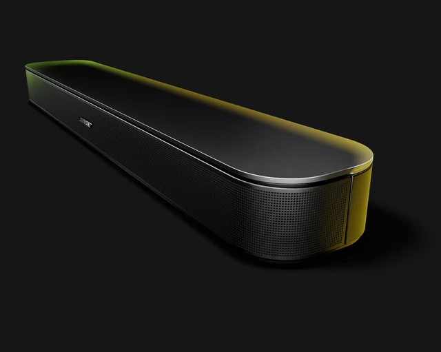 Alt view image 4 of 5 - Bose TV Speaker (2nd Gen) Compact Bluetooth Soundbar with HDMI ARC, Clear Dialogue and Remote Control, Black