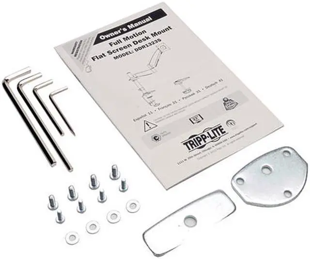 Alt view image 8 of 8 - TRIPP LITE DDR1327S Black 13" - 27" Full-Motion Desk Mount for Flat-Screen Displays