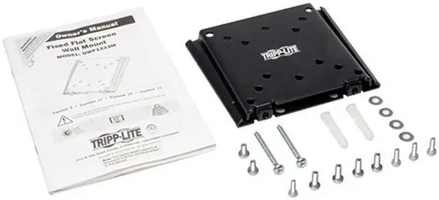 Alt view image 6 of 6 - TRIPP LITE DWF1327M Black 13" - 27" Fixed Wall Mount for Flat-Screen Displays