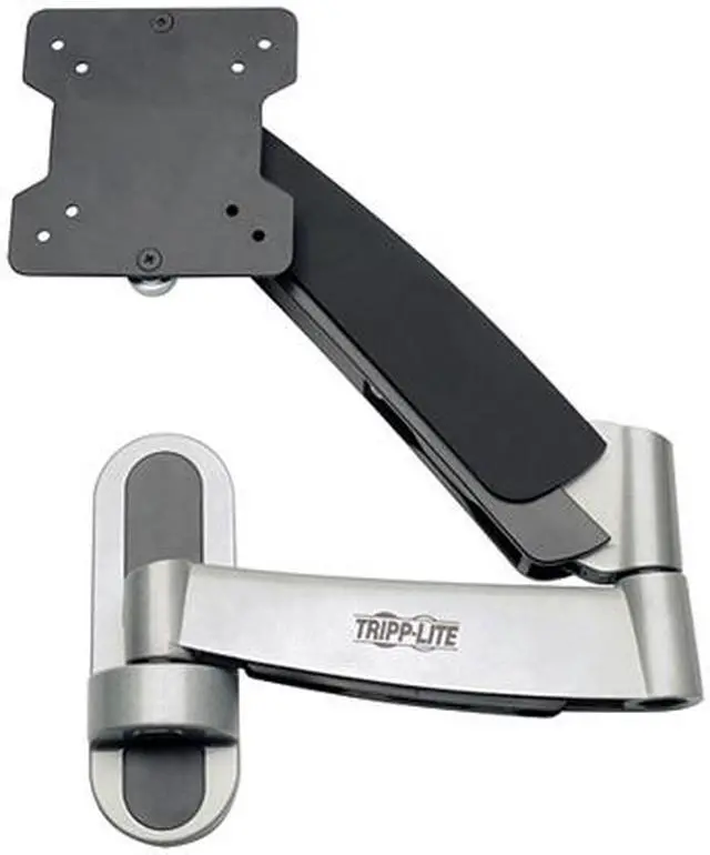 Alt view image 2 of 8 - TRIPP LITE DWM1327SP Black 13" - 27" Full-Motion Wall Mount w/ Screen Level Adjustment for Flat-Screen Displays