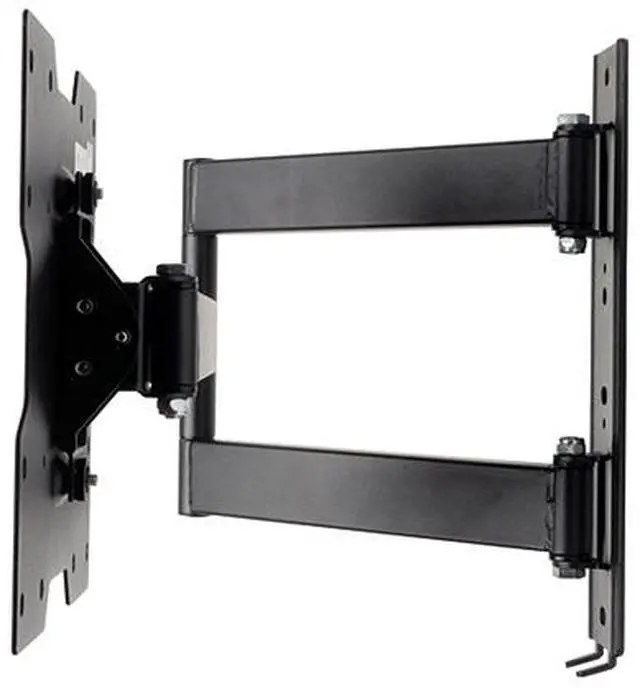 Alt view image 5 of 8 - TRIPP LITE DWM1742MA Black 17" - 42" Full-Motion Wall Mount w/ Arms for Flat-Screen Displays
