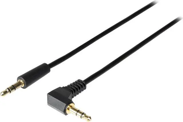 Main image of Tripp Lite P312-006-RA 3.5mm Mini Stereo Audio Cable with one Right Angle plug (M/M)