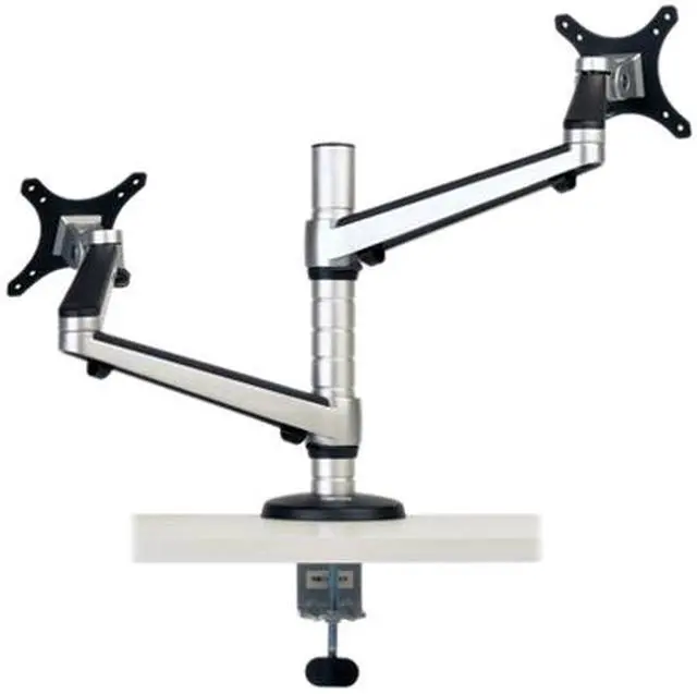 Alt view image 4 of 7 - TRIPP LITE DDR1327DCS Black 13" - 27" Flex Arm Dual Desk Clamp
