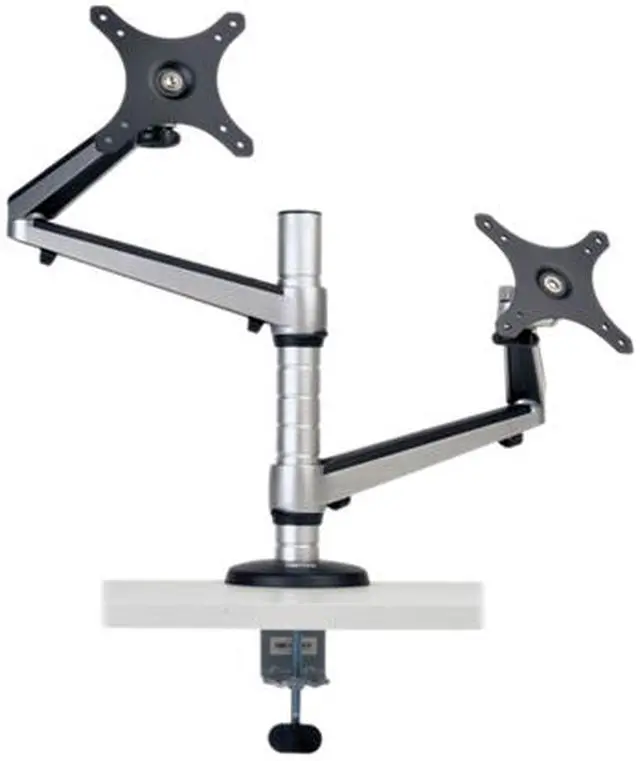 Alt view image 5 of 7 - TRIPP LITE DDR1327DCS Black 13" - 27" Flex Arm Dual Desk Clamp