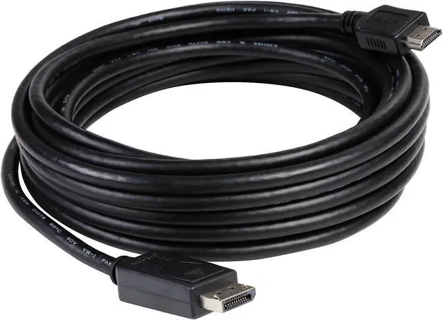 Alt view image 2 of 3 - Tripp Lite DisplayPort to HD Adapter Cable (M/M), DP to HDMI, 1080p, 25 ft. 25' (P582-025)