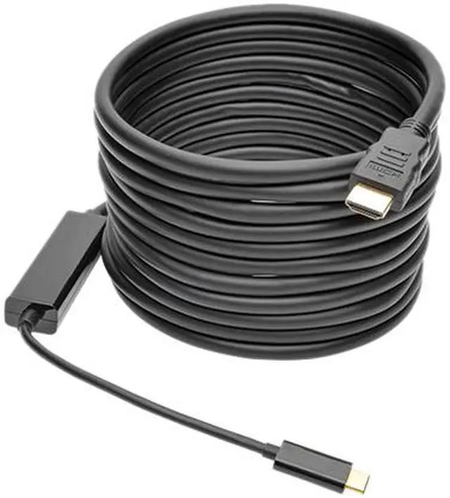 Alt view image 2 of 3 - Tripp Lite USB C to HDMI Adapter Converter Cable UHD 4K Type C to HDMI 16ft (U444-016-H)