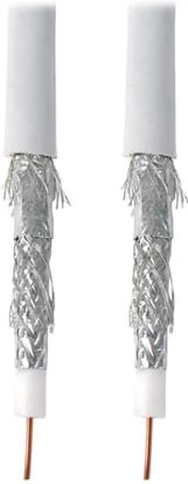 Alt view image 2 of 3 - Tripp Lite A224-01K-WH 1000 ft. RG6/U Quad-Shield CMR-Rated Coaxial Cable, White