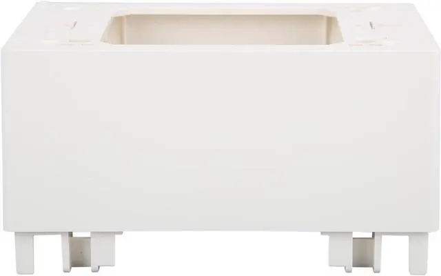 Alt view image 4 of 9 - Tripp Lite Single-Gang Surface-Mount Junction Box, Wallplate, White (N080-SMB1-WH)