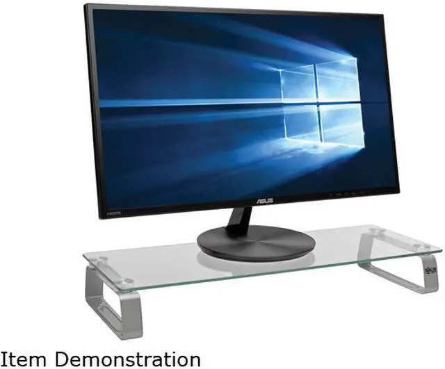 Alt view image 2 of 3 - Tripp Lite MR2208G Universal Glass-Top Monitor Riser