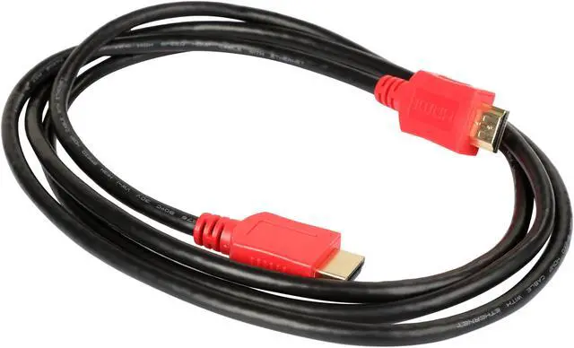 Alt view image 2 of 3 - Tripp Lite High-Speed HDMI Cable with Digital Video and Audio, Ultra HD 4K x 2K (M/M), Red, 6 ft. (P568-006-RD)