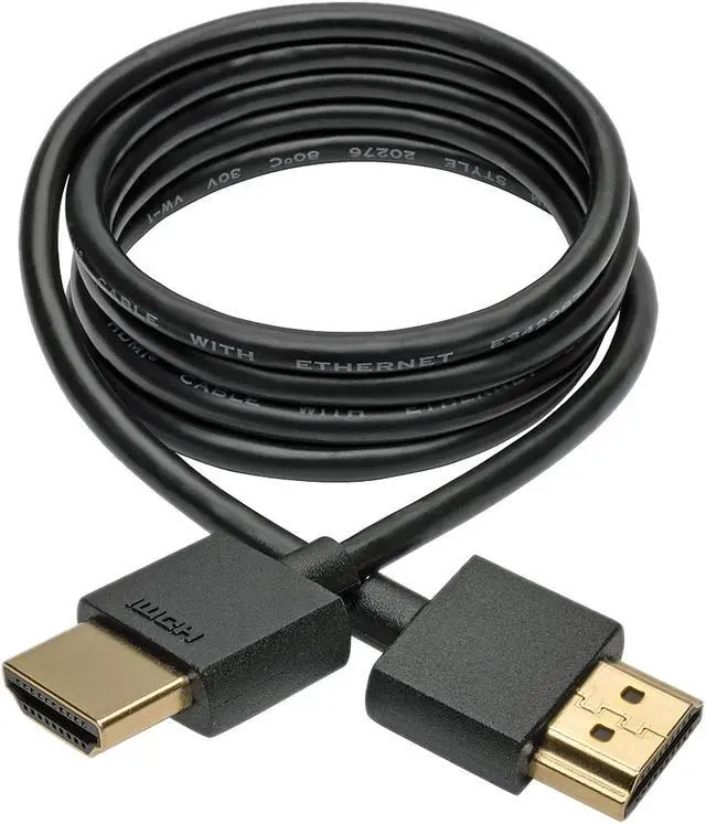 Alt view image 4 of 4 - Tripp Lite 3 ft. Hi-Speed HDMI Cable with Ethernet Digital (M/M), UHD 4K x 2K, Slim 3' (P569-003-SLIM)