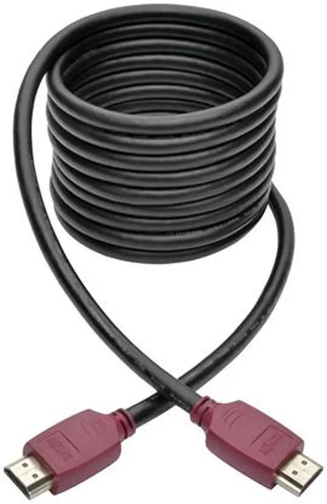 Alt view image 3 of 6 - Tripp Lite Premium High-Speed HDMI Cable with Ethernet and Digital Video with Audio, UHD 4K x 2K @ 60 Hz (M/M), 10 ft. (P569-010-CERT)