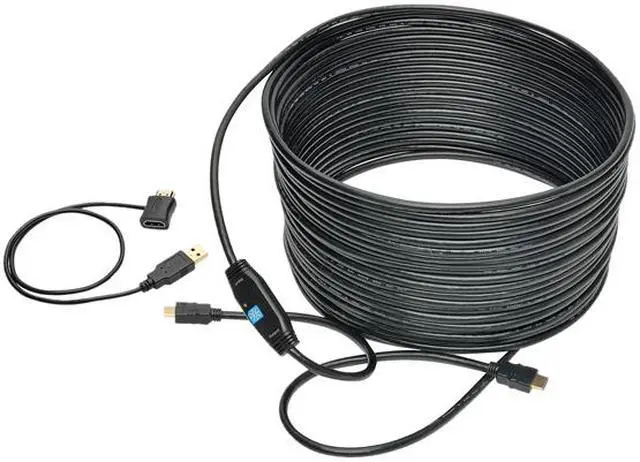 Alt view image 6 of 6 - Tripp Lite High Speed HDMI Cable Active w/ Built-In Signal Booster M/M 50 ft. (P568-050-ACT)