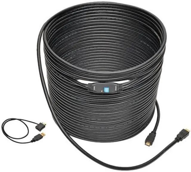 Alt view image 6 of 6 - Tripp Lite High Speed HDMI Cable Active w/ Built-In Signal Booster M/M 80 ft. (P568-080-ACT)