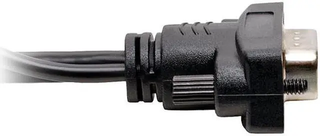 Alt view image 4 of 8 - Tripp Lite HDMI to VGA Adapter Converter Cable Active + 3.5mm M/M 1080p 6 ft. (P566-006-VGA-A)