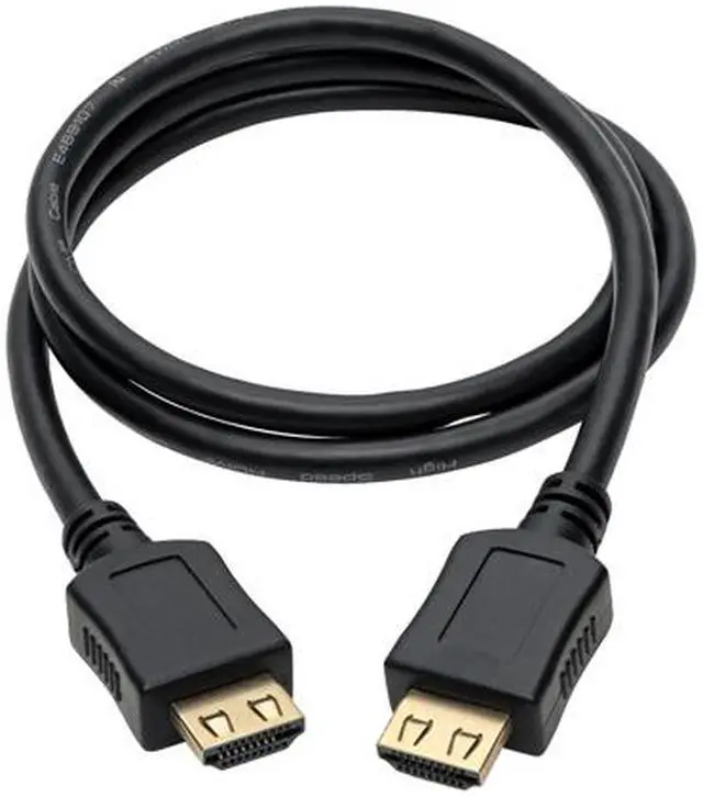 Alt view image 5 of 5 - Tripp Lite High-Speed HDMI Cable w/ Gripping Connectors 4K M/M Black 3ft (P568-003-BK-GRP)