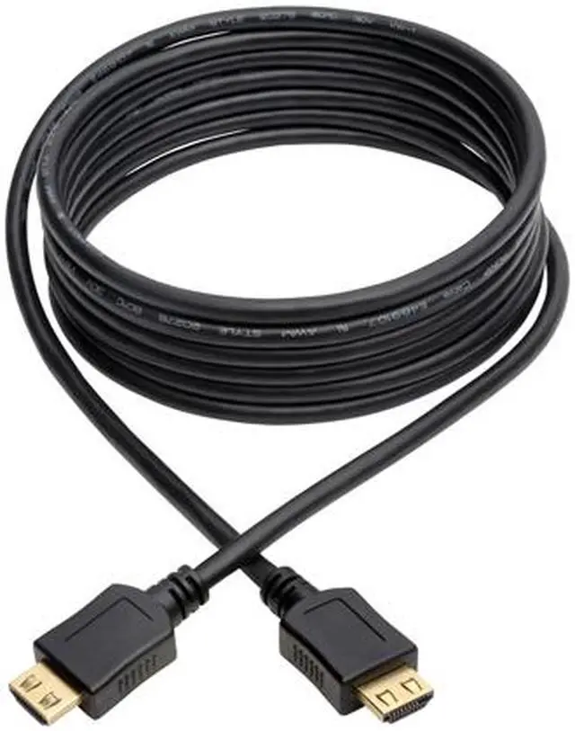 Alt view image 5 of 5 - Tripp Lite High-Speed HDMI Cable w/ Gripping Connectors 4K M/M Black 10ft (P568-010-BK-GRP)