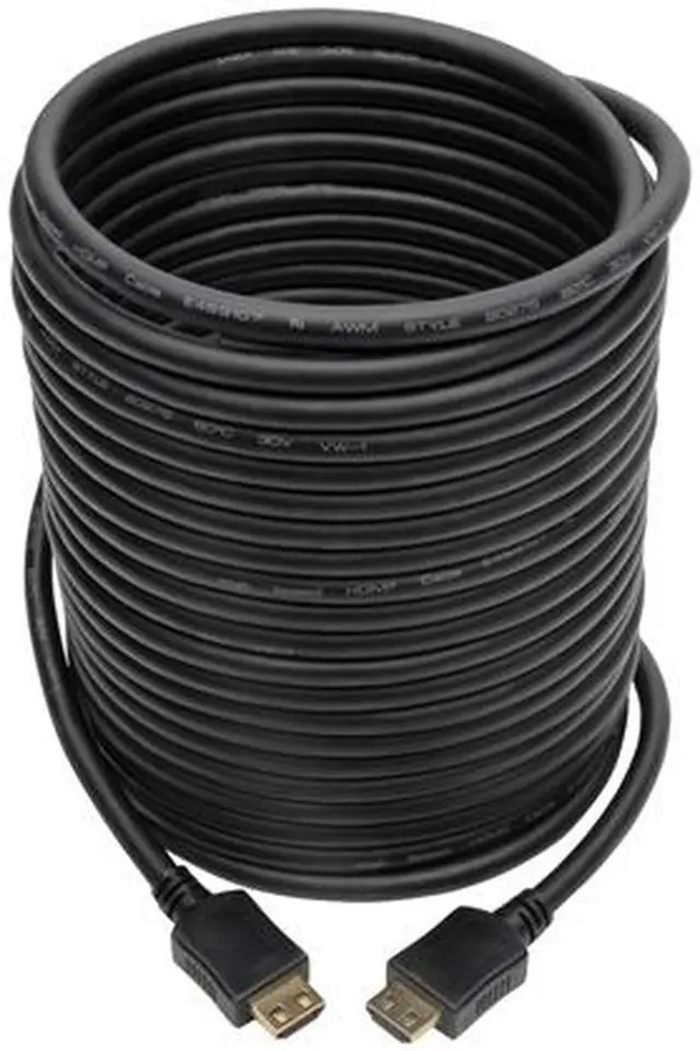Alt view image 5 of 5 - Tripp Lite High-Speed HDMI Cable w/ Gripping Connectors 4K M/M Black 30ft (P568-030-BK-GRP)